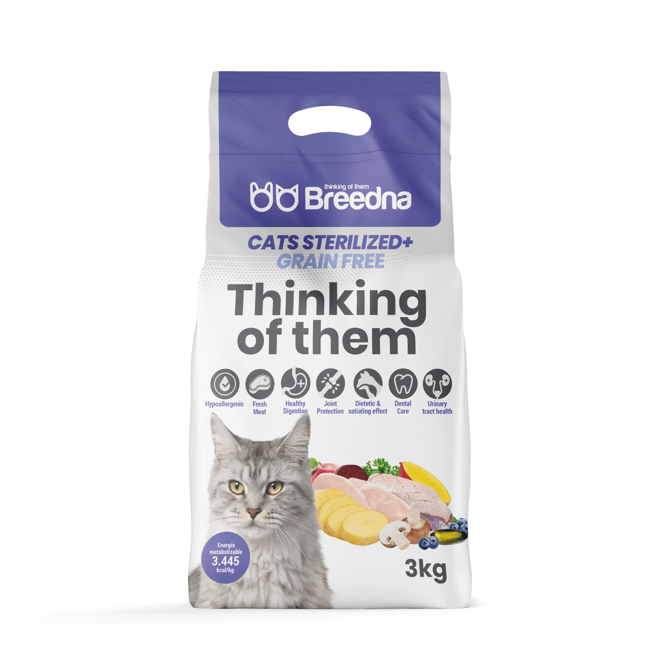 l-carnitine in cat food for sterilized cats CATS STERILIZED Breedna【Cat Food】- Breedna